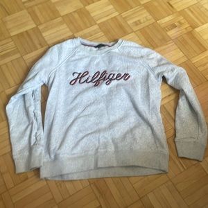 tommy hilfiger grey crewneck